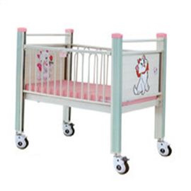 Ucha recém-nascida do bebê do hospital infantil médico de aço móvel da cama do hospital da ucha do bebê do hospital infantil da plataforma do revestimento do pó
