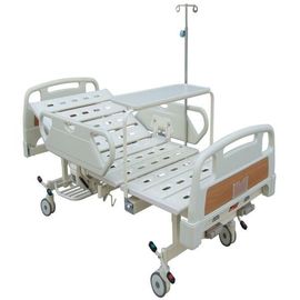 Cama de hospital manual sem redução com as duas manivelas móveis com painel de Dinning