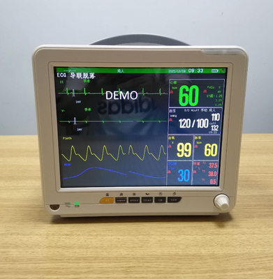 Dispositivo médico portátil para a casa todo de ECG em um material esbranquiçado do ABS do detector
